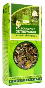 Herbatka polecana przy odtruwaniu BIO 50 g od DARY NATURY