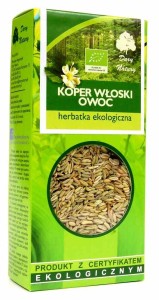 Herbatka z owocu kopru włoskiego BIO 50 g od DARY NATURY