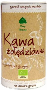 Kawa żołędziówka bezglutenowa BIO 200 g od DARY NATURY