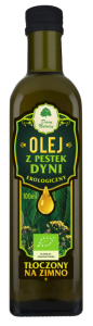 Olej z pestek dyni tłoczony na zimno BIO 100 ml od DARY NATURY