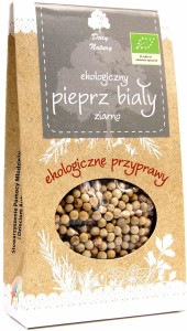 Pieprz biały ziarno BIO 30 g od DARY NATURY