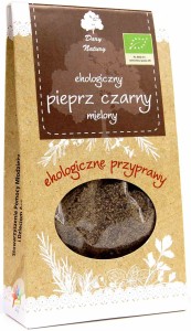 Pieprz czarny mielony BIO 50 g od DARY NATURY
