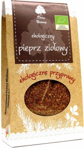 Pieprz ziołowy BIO 60 g od DARY NATURY