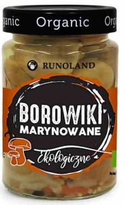 Borowik marynowany BIO 300 g od RUNOLAND