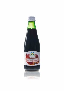Sok z granatu NFC bezglutenowy BIO 300 ml od BIO FOOD