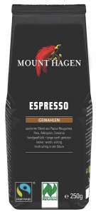 Kawa mielona arabica 100 % espresso fair trade BIO 250 g od MOUNT HAGEN