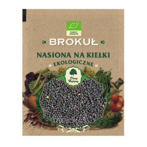 Nasiona brokułu BIO na kiełki 30 g od DARY NATURY