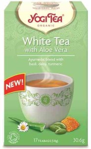 Herbata biała z aloesem (white tea with aloe vera) BIO (17 x 1,8 g) 30,6 g od YOGI TEA