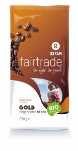 Kawa ziarnista arabica 100 % yirgacheffe Etiopia fair trade BIO 250 g od OXFAM