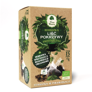 Herbatka liść pokrzywy piramidki BIO (15 x 1 g) 15 g od DARY NATURY