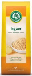 Imbir mielony BIO 40 g od LEBENSBAUM