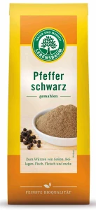 Pieprz czarny mielony BIO 50 g - LEBENSBAUM