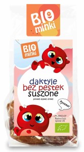 Daktyle bez pestek suszone BIO 100 g od BIOMINKI