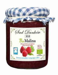 Malina 80 % BIO 260 g od SAD DANKÓW