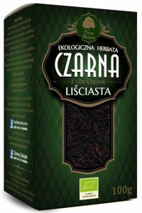 Herbata czarna liściasta BIO 100 g od DARY NATURY