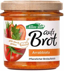 Pasta kremowa arrabbiata bezglutenowa BIO 140 g od ALLOS