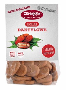 Ciastka daktylowe bezglutenowe BIO 100 g od ZEMANKA