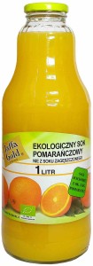 Sok pomarańczowy BIO 1 l od JAFFA GOLD