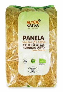 Cukier trzcinowy panela bezglutenowy BIO 1 kg od ALTERNATIVA