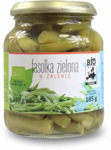 Fasolka zielona w zalewie BIO 340 g (185 g) (słoik) od BIO PLANET