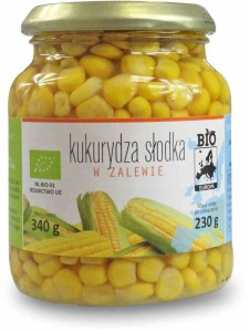 Kukurydza słodka w zalewie BIO 340 g (230 g) (słoik) od BIO PLANET