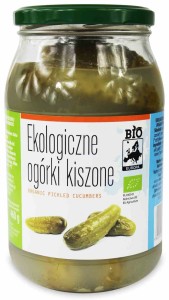 Ogórki kiszone BIO 820 g (460 g) od BIO PLANET