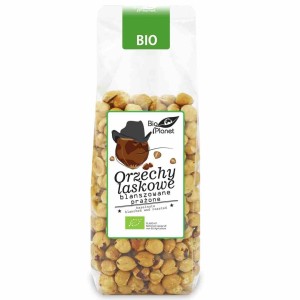 Orzechy laskowe prażone blanszowane BIO 350 g od BIO PLANET