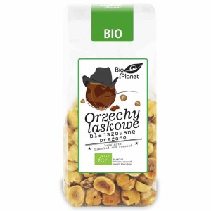 Orzechy laskowe prażone blanszowane BIO 100 g od BIO PLANET