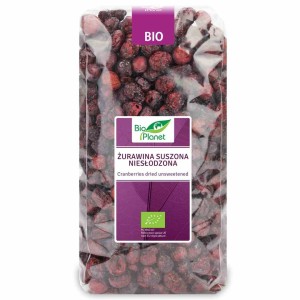 Żurawina suszona niesłodzona BIO 150 g od BIO PLANET