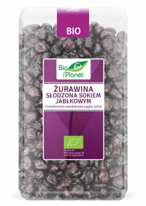 Żurawina słodzona sokiem jabłkowym BIO 1 kg od BIO PLANET