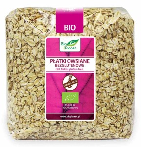 Płatki owsiane bezglutenowe BIO 1 kg od BIO PLANET