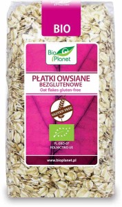 Płatki owsiane bezglutenowe BIO 300 g od BIO PLANET