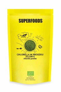 Chlorella w proszku (glony) BIO 600 g od BIO PLANET