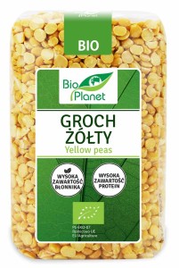 Groch żółty BIO 500 g od BIO PLANET