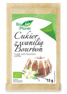 Cukier z wanilią bourbon BIO 15 g od BIO PLANET