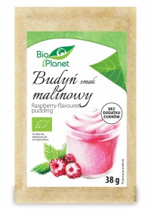 Budyń o smaku malinowym BIO 38 g od BIO PLANET