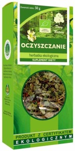 Herbatka oczyszczenie BIO 50 g od DARY NATURY