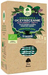 Herbatka oczyszczenie BIO (25 x 1,5 g) 37,5 g od DARY NATURY