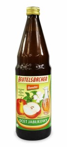 Ocet jabłkowy niefiltrowany demeter BIO 750 ml od BEUTELSBACHER