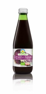 Sok z czerwonej kapusty kiszonej NFC bezglutenowy BIO 300 ml - BIO FOOD