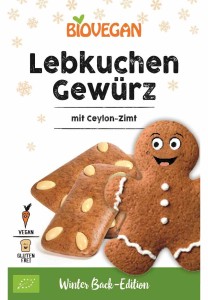 Przyprawa do piernika z cynamonem cejlońskim bezglutenowa BIO 15 g - BIO VEGAN