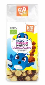 Orzechy laskowe prażone blanszowane BIO 100 g od BIOMINKI