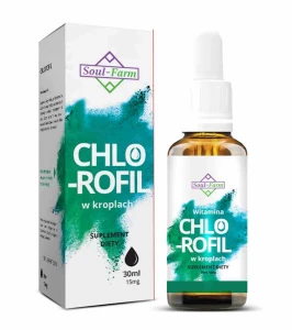 Chlorofil w kroplach 30 ml od SOUL FARM