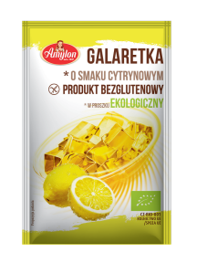 Galaretka o smaku cytrynowym bezglutenowa BIO 40 g od AMYLON