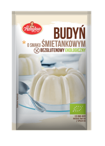 Budyń śmietankowy bezglutenowy BIO 40 g od AMYLON