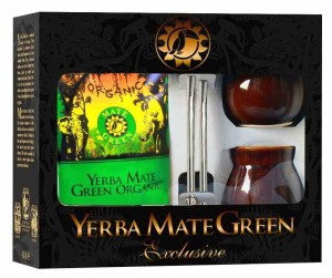 Zestaw dla dwojga yerba mate BIO 400 g, 2 x matero, 2 x bombilla od ORGANIC MATE GREEN