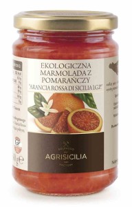 Marmolada z czerwonej pomarańczy BIO 360 g od AGRISICILIA