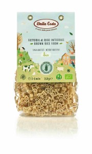 Makaron (z ryżu brązowego) farma bezglutenowy BIO 250 g od DALLA COSTA