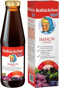 Sok wieloowocowy NFC z cynkiem, witaminą c i d3 450 ml od ROTBACKCHEN