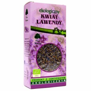 Herbatka z kwiatu lawendy BIO 50 g od DARY NATURY